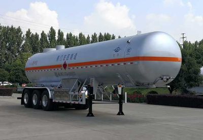 Hongtu  HT9408GYQA1 Semi trailer for liquefied gas transportation