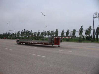 CIMC ZJV9150TDPYK Low flatbed transport semi-trailer