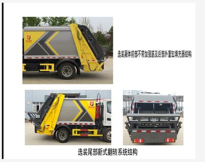 Cheng Liwei  CLW5040ZYSKL6 Compressed garbage truck