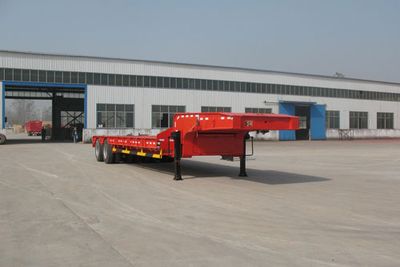 Aotong LAT9404TDPLow flatbed semi-trailer