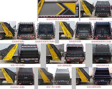 Cheng Li  CL5120ZYSGH6 Compressed garbage truck