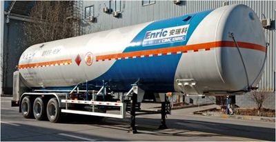 An Rui Ke  HGJ9401GDY3 Low temperature liquid transport semi-trailer