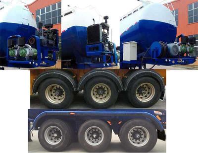 Mingwei  NHG9409GFL Low density powder material transportation semi-trailer