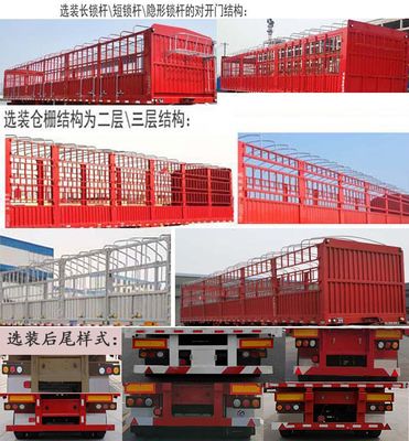 Huatai Hongyuda Automobile YXF9401CCY Gantry transport semi-trailer