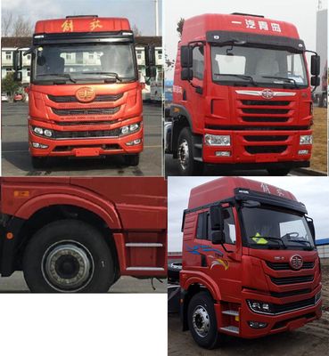 Jiefang Automobile CA4163P1K15E5A80 Flat headed diesel tractor