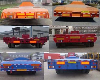 Luffy YFZ9402TDP Low flatbed semi-trailer