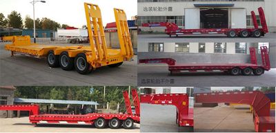 Luffy YFZ9402TDP Low flatbed semi-trailer