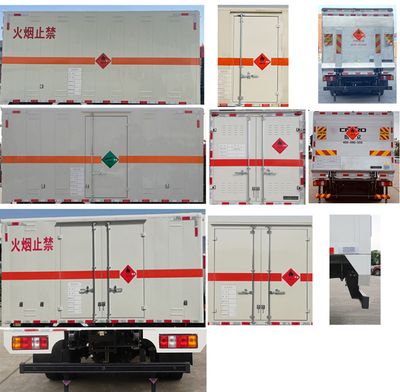 Jianglingjiang Special Brand Automobile JMT5049XRQXG26A Flammable gas box transport vehicle