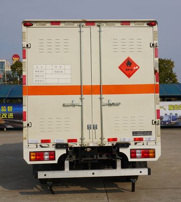 Jianglingjiang Special Brand Automobile JMT5049XRQXG26A Flammable gas box transport vehicle