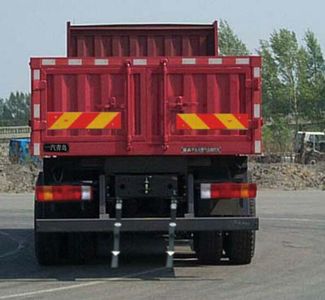 Jiefang Automobile CA3312P2K2L6T4NE5A80 Flat head natural gas dump truck