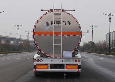 Lingyu  CLY9400GZW Tank transport semi-trailer for miscellaneous hazardous materials