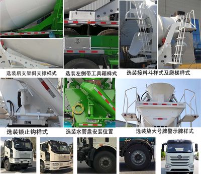 Zhengkang Hongtai brand automobiles HHT5315GJBCAG6 Concrete mixing transport vehicle