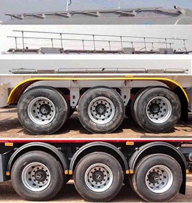 Yafeng  HYF9401GYY Aluminum alloy oil transport semi-trailer