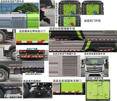 Zhonglian Automobile ZBH5180TXSBJE6 Washing and sweeping vehicle