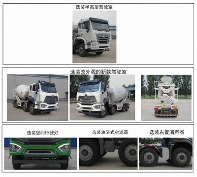 Haohan  ZZ5315GJBN3263E1L Concrete mixing transport vehicle