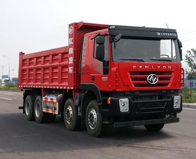 Hongyan  CQ5316ZLJHTG306TB garbage dump truck 