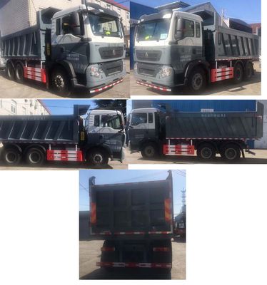 Huguang brand automobiles HG5259ZLJA garbage dump truck 