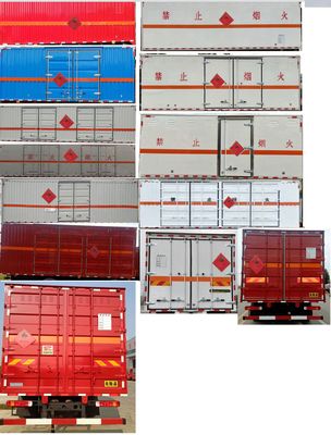 Fengba  STD5180XRYCA6 Flammable liquid box transport vehicle