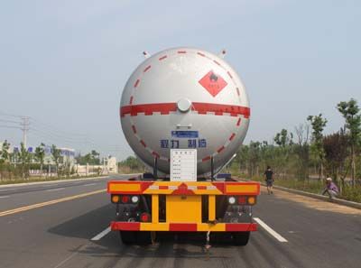 Cheng Liwei  CLW9340GYQ Semi trailer for liquefied gas transportation