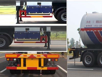 Cheng Liwei  CLW9340GYQ Semi trailer for liquefied gas transportation