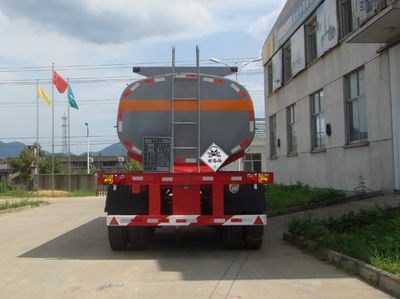 Zhongshang Automobile ZL9407GHY Chemical liquid transportation semi-trailer