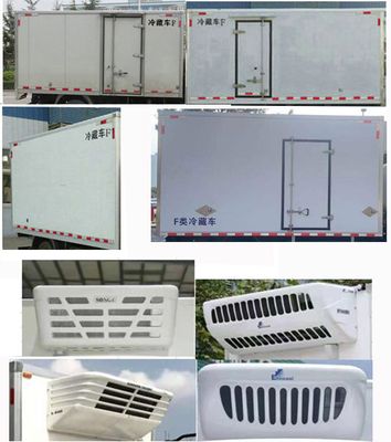 Shitong  STQ5047XLCNBEV6 Pure electric refrigerated truck