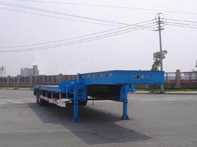 Tonghua  THT9350TDP Low flatbed semi-trailer