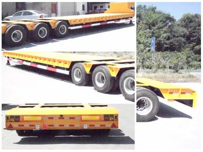 Zhongshang Automobile ZZS9406TDP Low flatbed semi-trailer