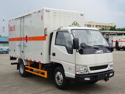 Jianglingjiang Special Brand Automobile JMT5040XRQXC26 Flammable gas box transport vehicle