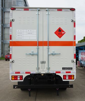 Jianglingjiang Special Brand Automobile JMT5040XRQXC26 Flammable gas box transport vehicle