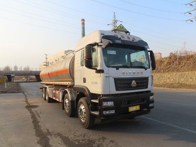 Luping Machinery LPC5322GRYZ6 Aluminum alloy flammable liquid tank transport vehicle