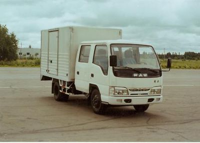 Jiefang AutomobileCA5037XXYEL21Box transport vehicle