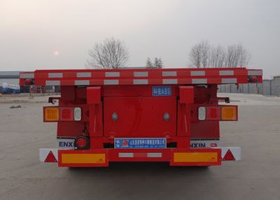 Enxin Business Brand Automobile HEX9403ZZXPE Flat dump semi-trailer