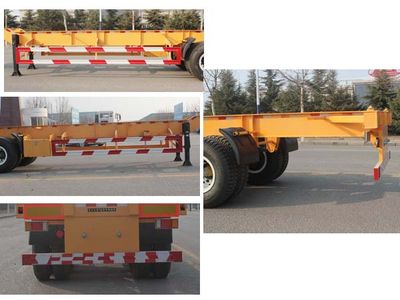 Wuyue  TAZ9404TJZF Container transport semi-trailer