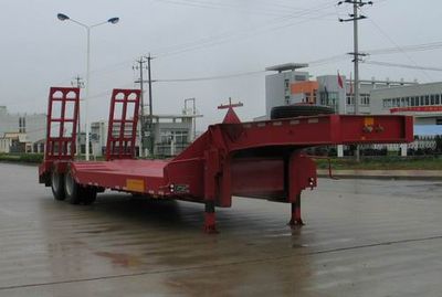 CIMC ZJV9230TD Low flatbed semi-trailer