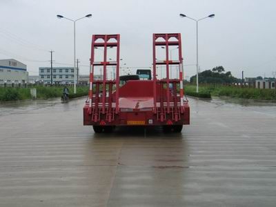 CIMC ZJV9230TD Low flatbed semi-trailer