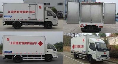 Jianglingjiang Special Brand Automobile JMT5040XYYXG2 Medical waste transfer vehicle