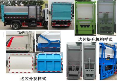 Cheng Liwei  CLW5044ZZZ6SL Hydraulic Lifter Garbage truck 