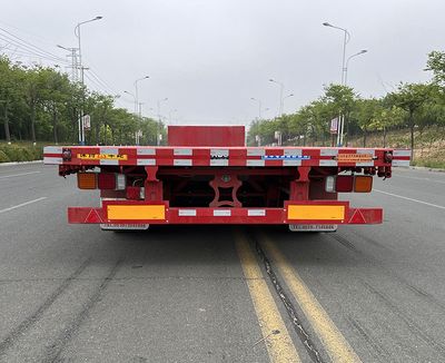 Mengshan Heima  SJY9401TDP Low flatbed semi-trailer