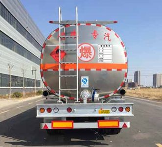 Hehai Mingzhu  MZC9406GRY Flammable liquid tank transport semi-trailer