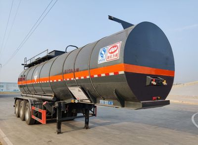 Zhongqi Liwei brand automobiles HLW9401GZW Tank transport semi-trailer for miscellaneous hazardous materials