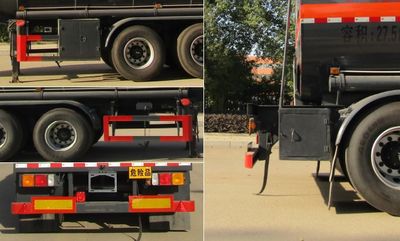 Zhongqi Liwei brand automobiles HLW9401GZW Tank transport semi-trailer for miscellaneous hazardous materials