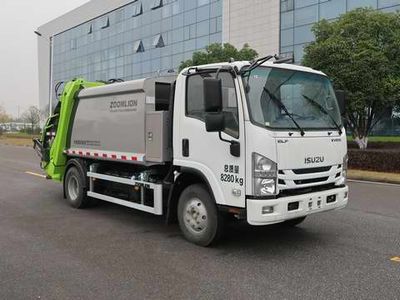 Zhonglian Automobile ZBH5080ZYSQLE6 Compressed garbage truck