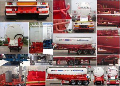 Tongyada  CTY9400GFL32 Medium density powder material transportation semi-trailer