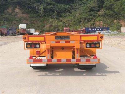 Shekou Port Machinery Brand Automobile SGJ9391TJZG Container transport semi-trailer