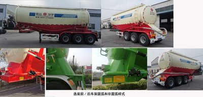 Huayuda  LHY9400GXHD40 Lower ash semi-trailer