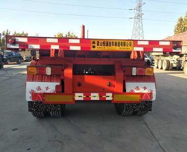 Hengtong Liangshan brand automobiles CBZ9403ZZXP Flat dump semi-trailer