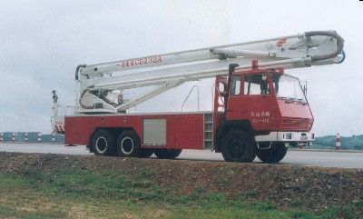 Fuqi  FQZ5250JXF32 Climbing platform fire truck