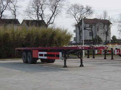 Qindao  QD9310TJZP Container transport semi-trailer