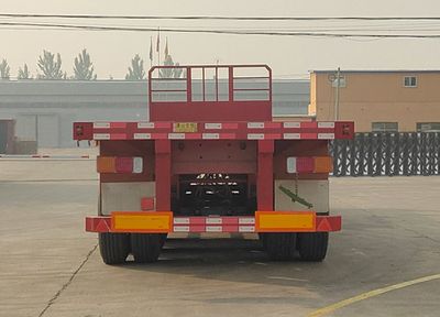 Huiduotong  TJH9400TPB Flat transport semi-trailer